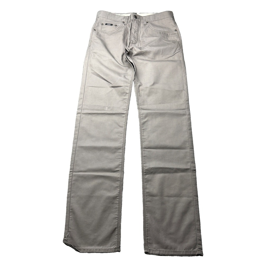 Hugo Boss Mens Pants 31x34 Regular Fit Grey Dress Pants
